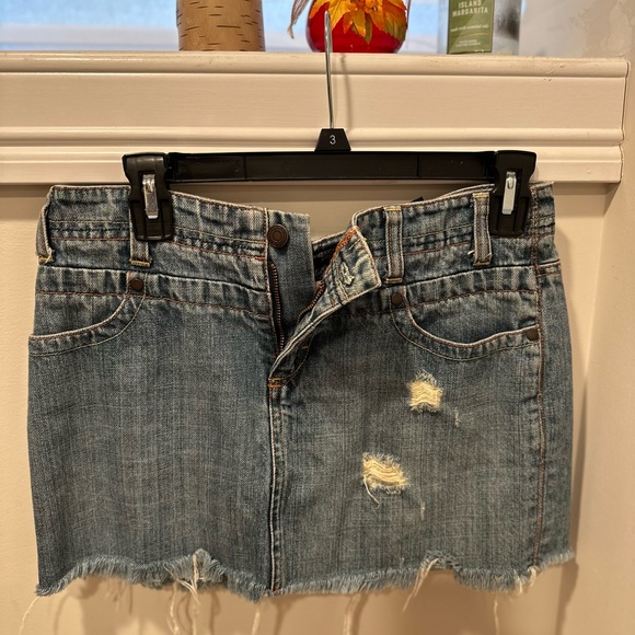 American Eagle Outfitters Blue Casual Mini Skirt - Picture 1 of 3